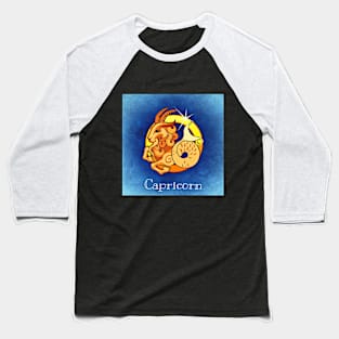 Capricorn Baseball T-Shirt